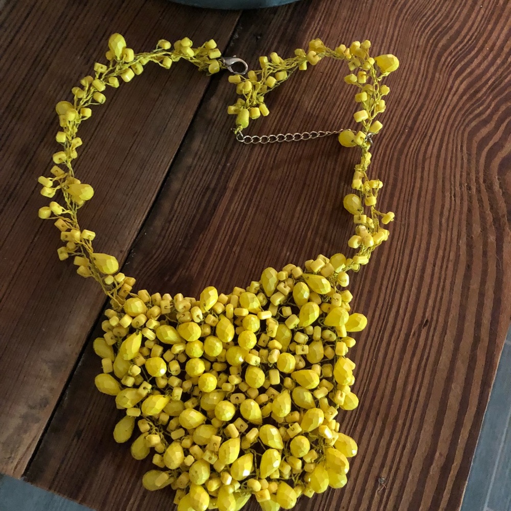 Zara yellow necklace